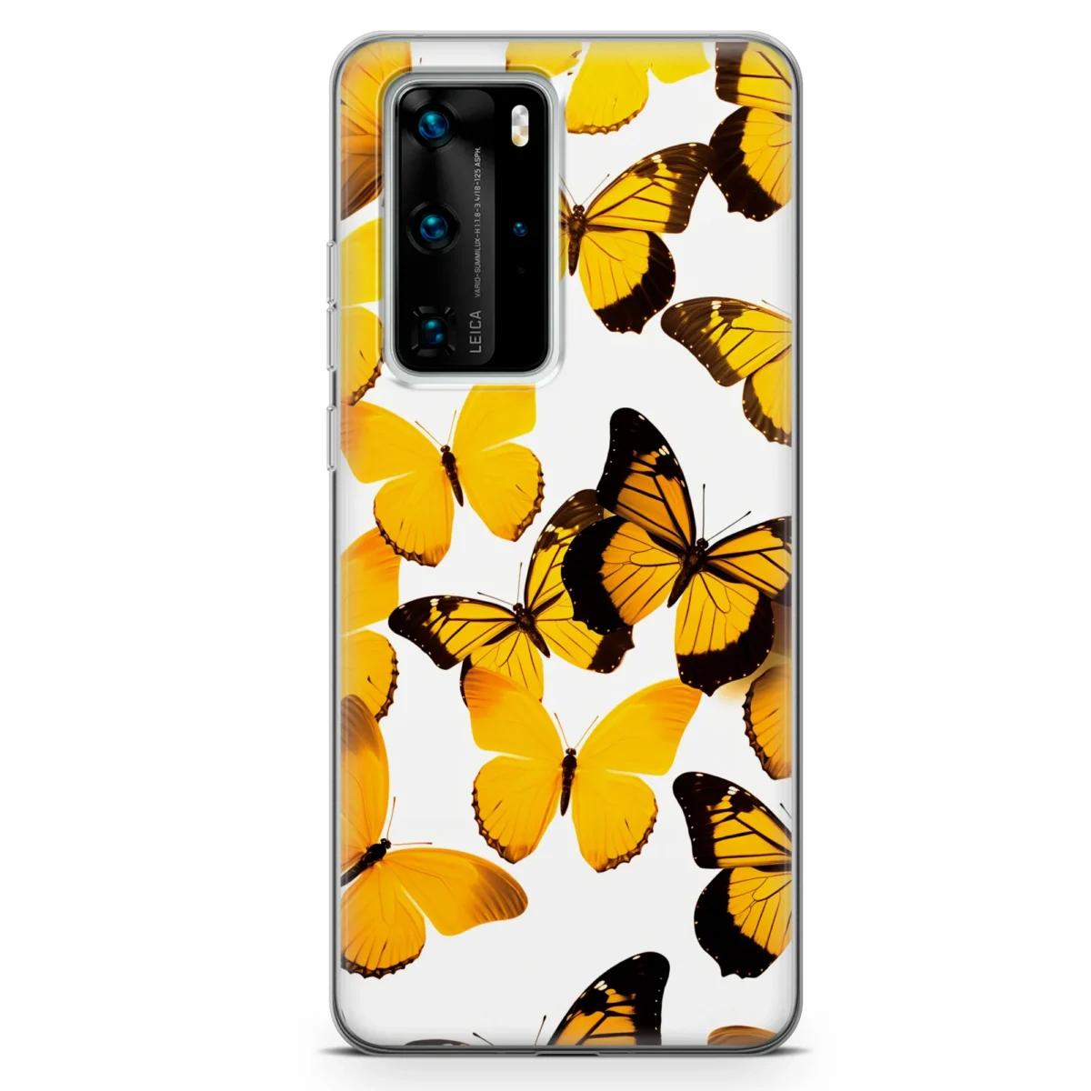 Yellow︱Butterfly Phone case HUAWEI MAIN copy