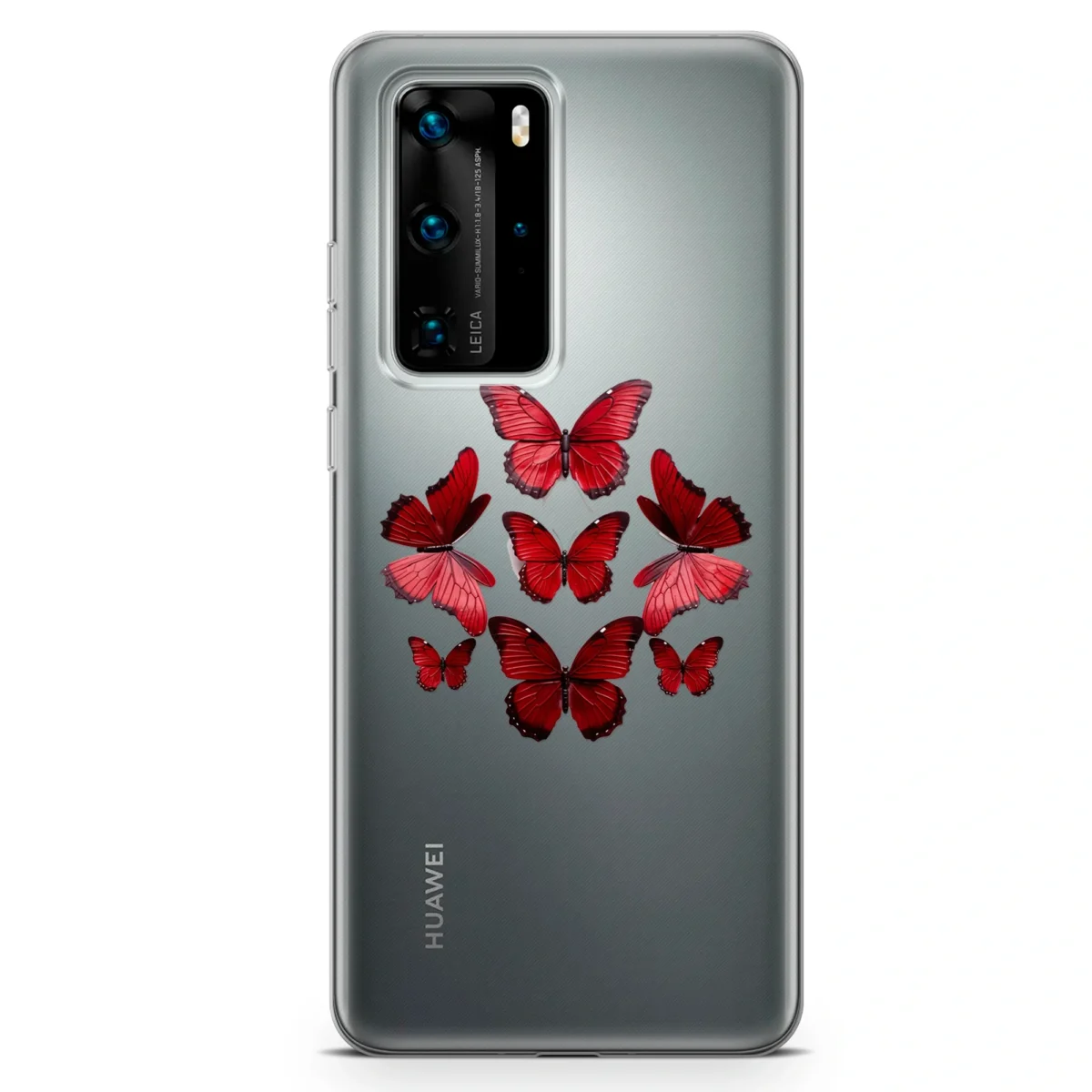 Cute Red Minimalistic︱Butterfly Phone case HUAWEI MAIN copy