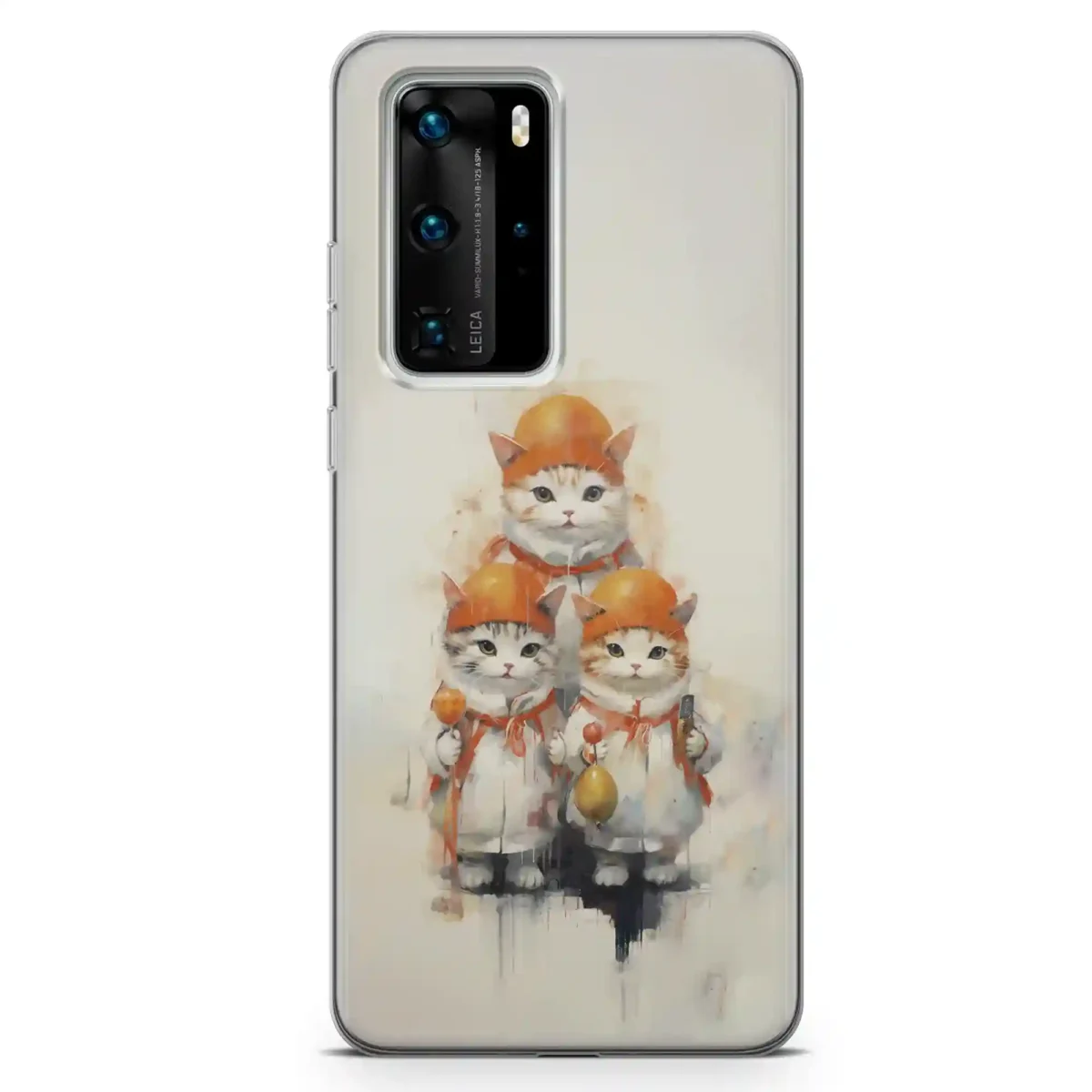 Cute kung Fu style︱Cat Phone case HUAWEI MAIN copy