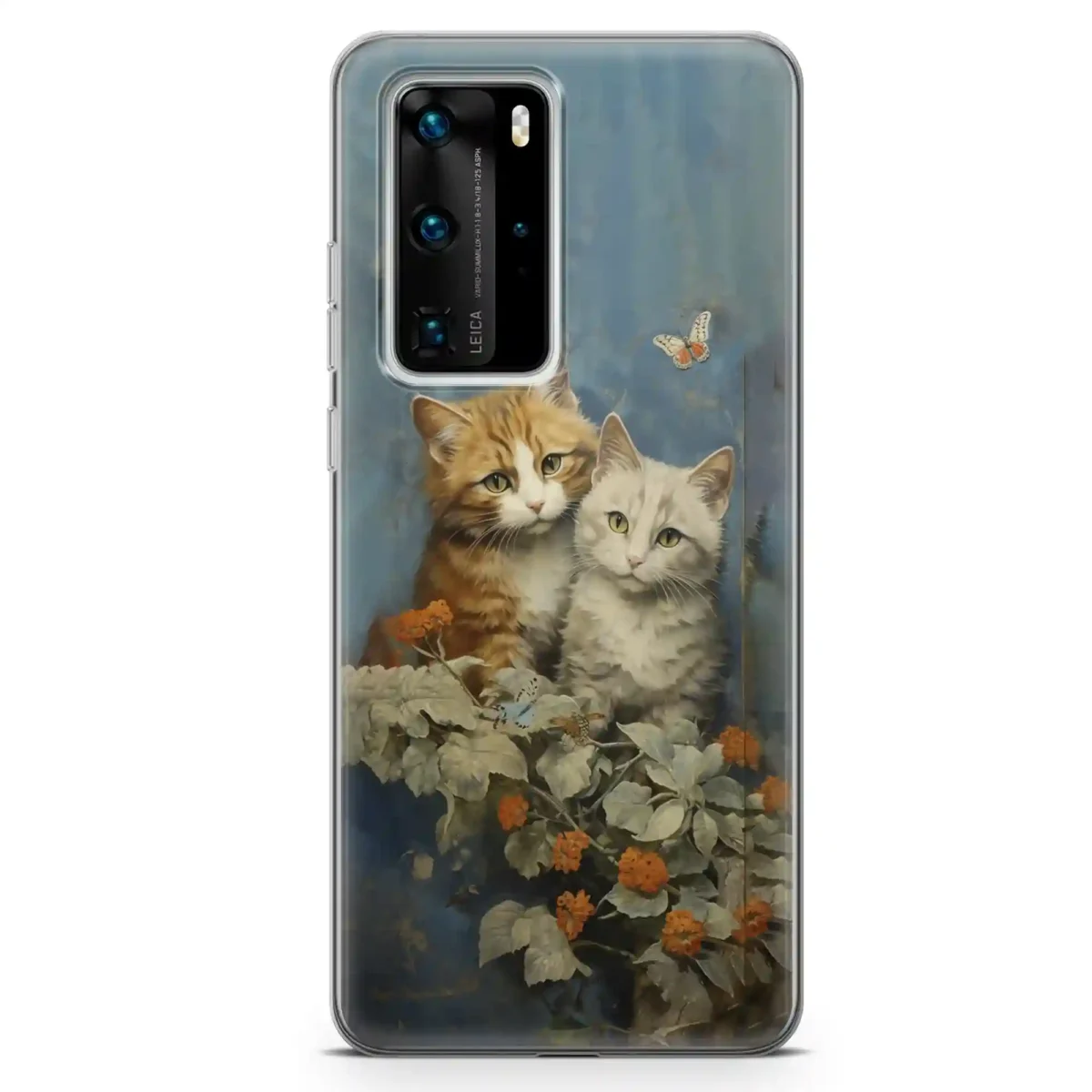 Tabby kittens sitting together︱Cat Phone case HUAWEI MAIN copy
