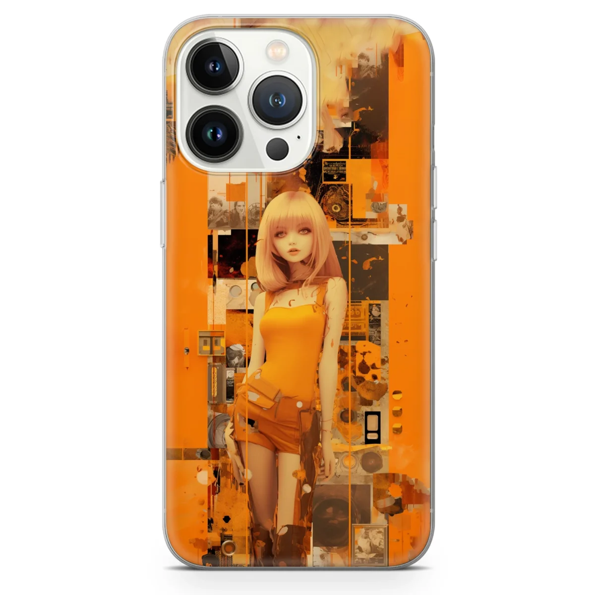 Aesthetic Orange︱Collage Phone case IPHONE MAIN START copy