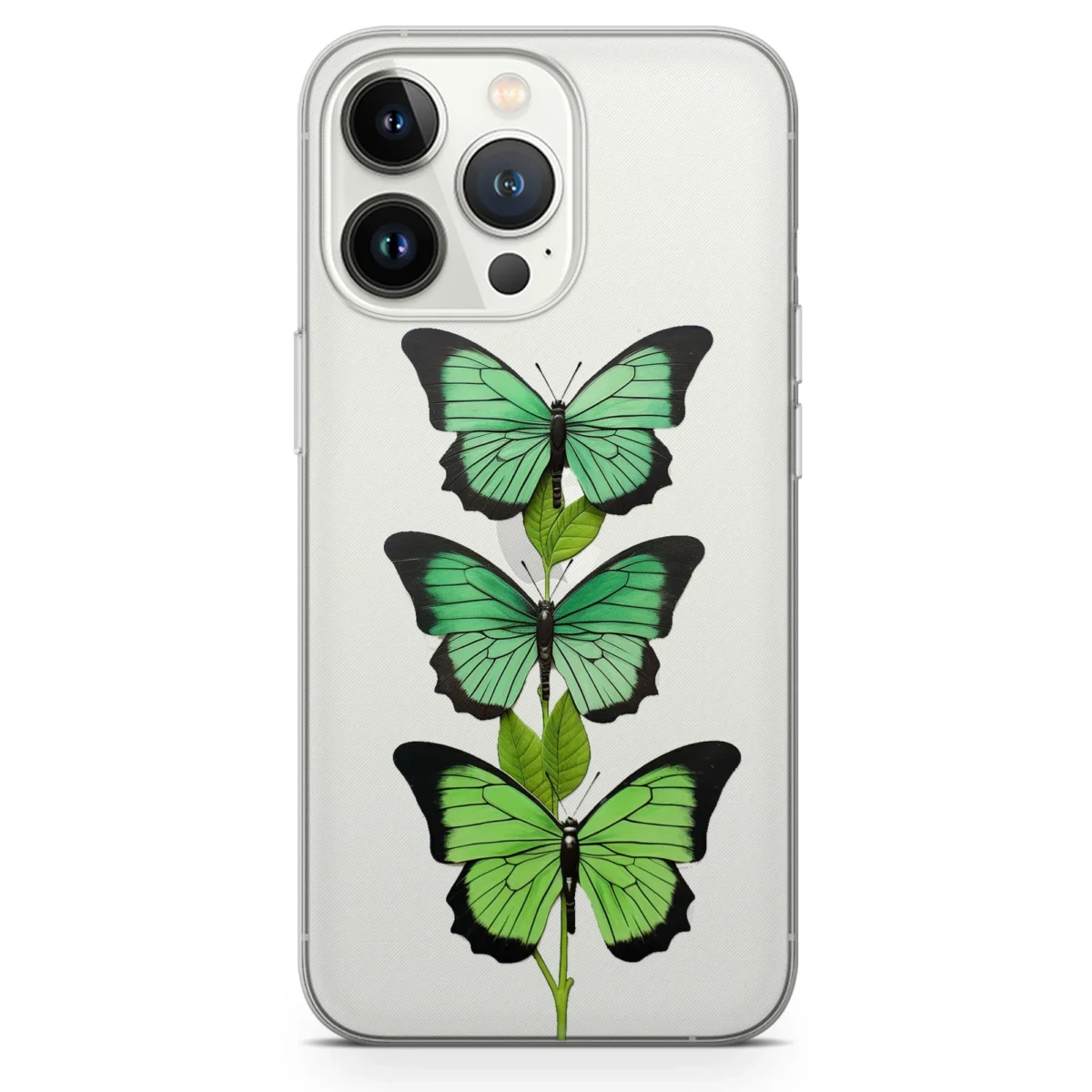 Green︱Clear Butterfly Phone case IPHONE MAIN START copy