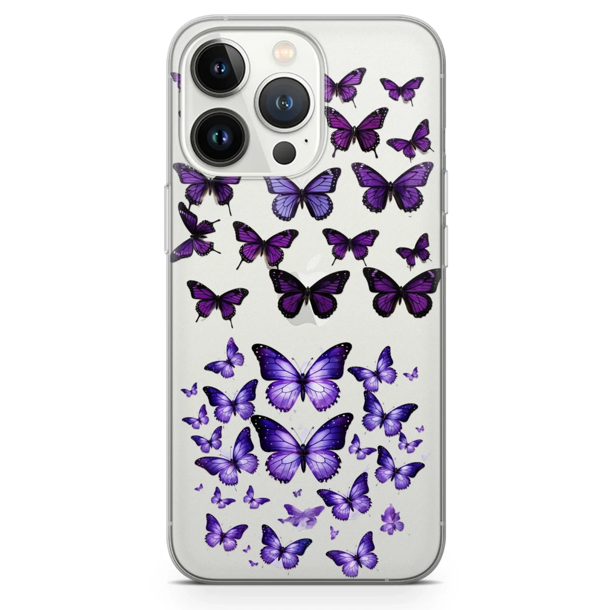 Clear Purple︱Butterfly Phone case IPHONE MAIN START copy