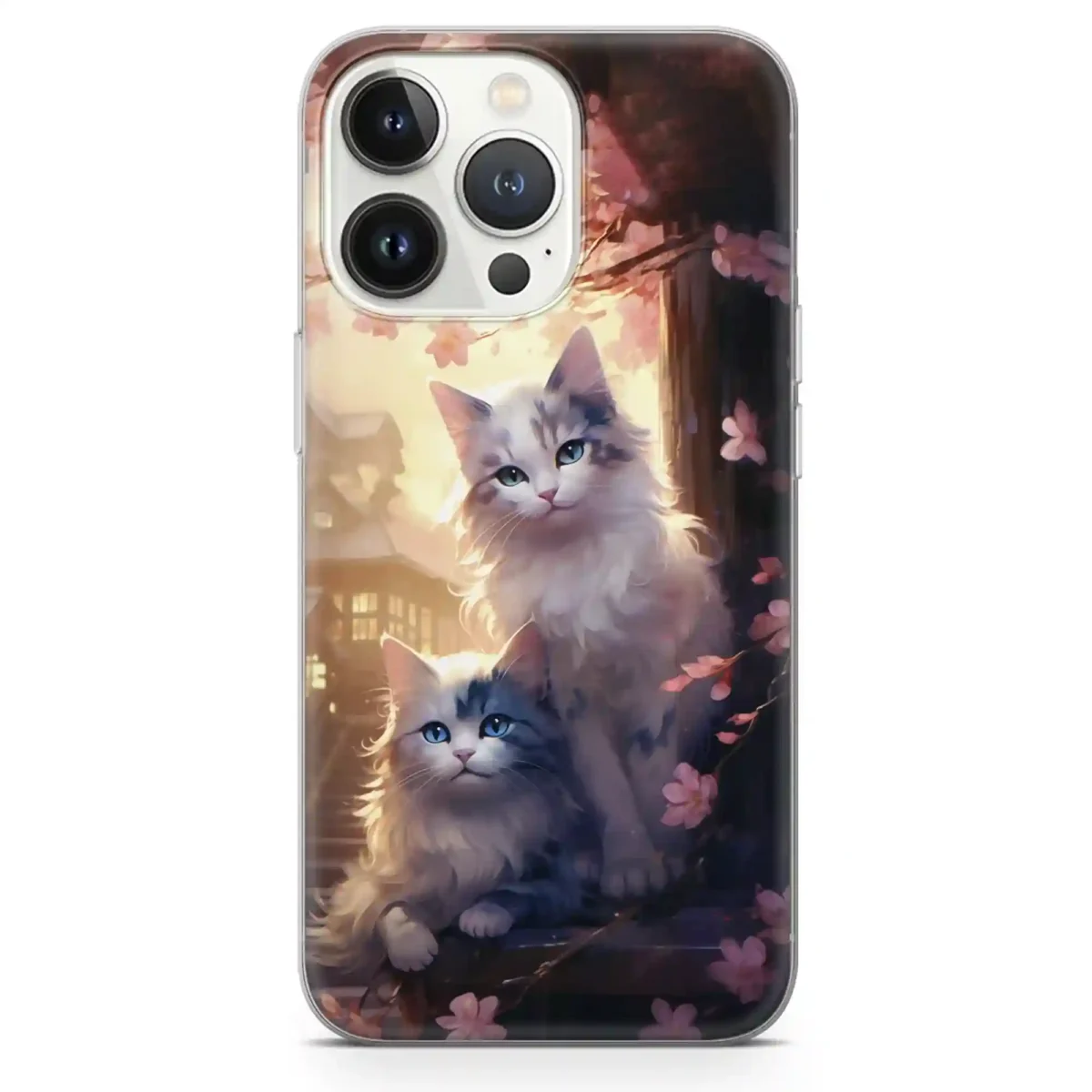 Lilies and ︱Cat Phone case IPHONE MAIN START copy