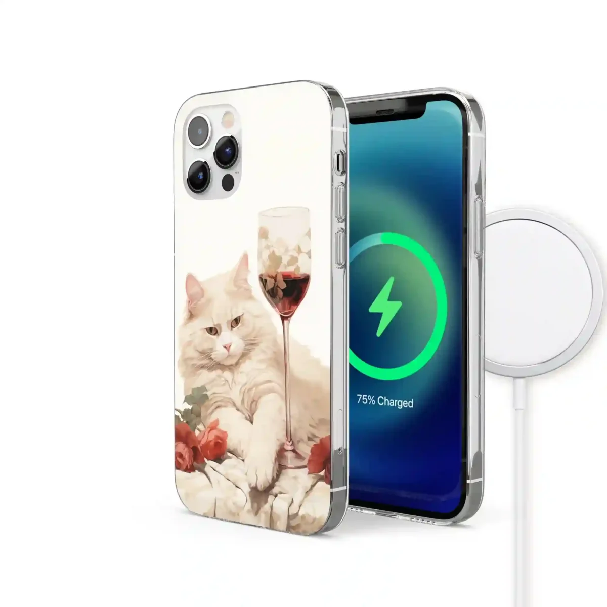 Celebrating party︱Cat Phone case IPhone Side Image copy