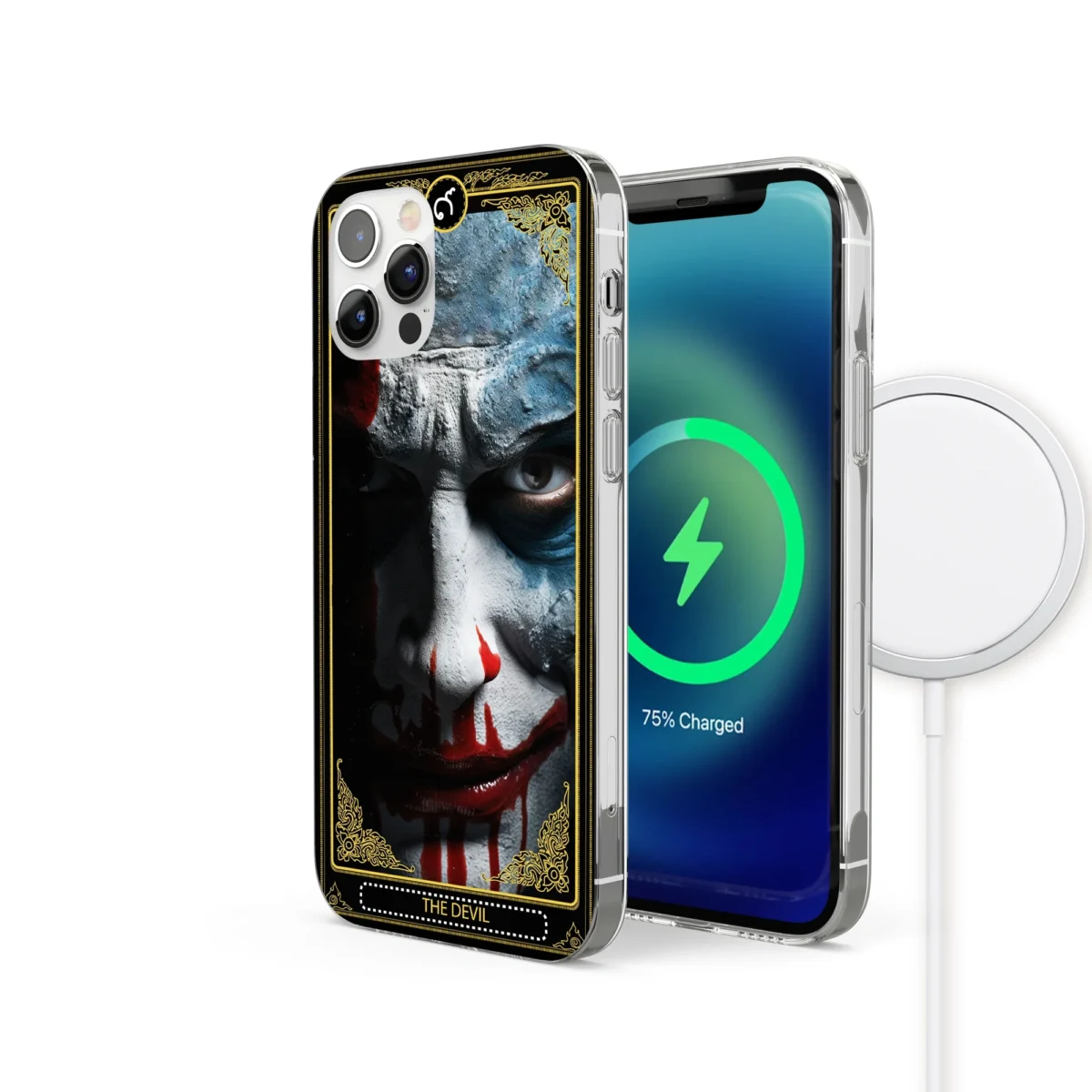 The Devil︱Tarot Card Phone case IPhone Side Image copy