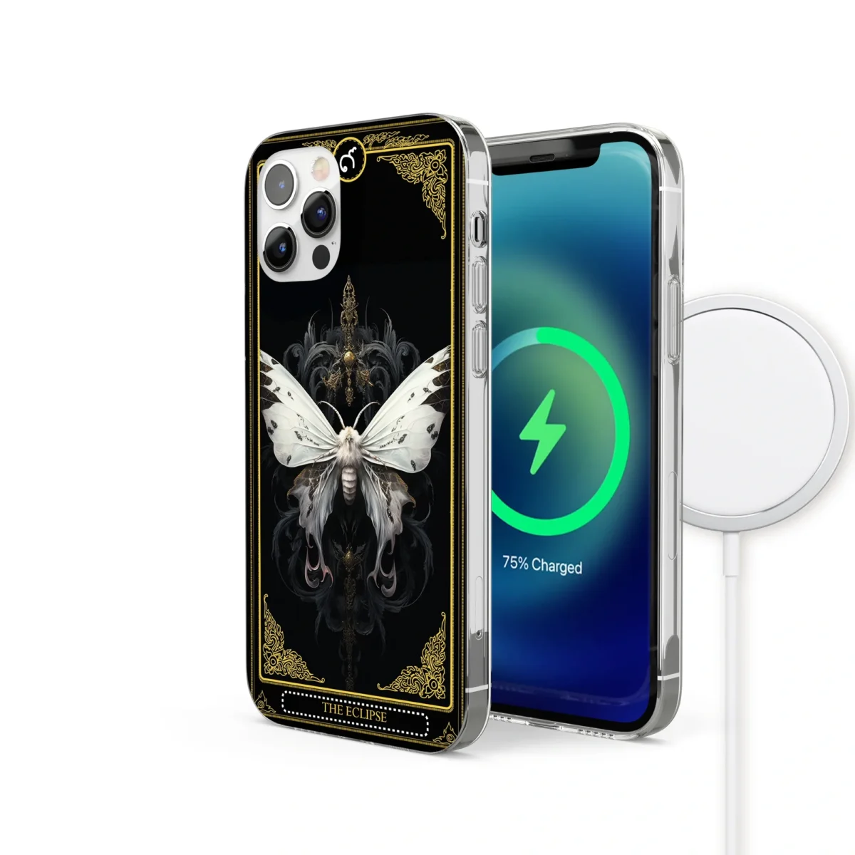 The Eclipse︱Tarot Card Phone case IPhone Side Image copy