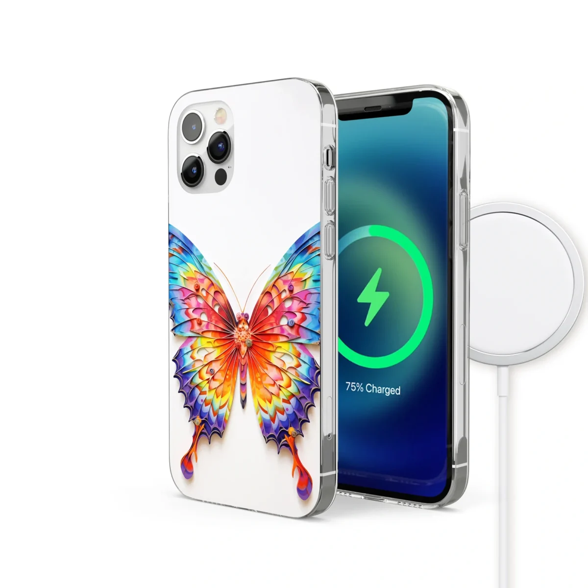 Colorfull︱Butterfly Phone case IPhone Side Image copy