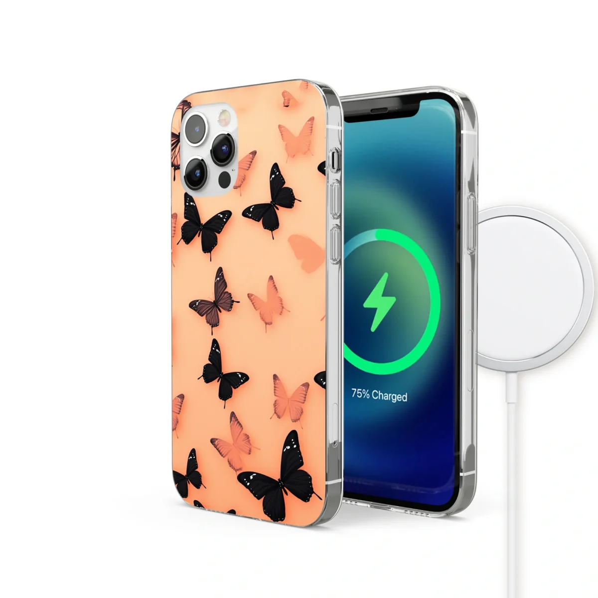Elegant︱Butterfly Phone case IPhone Side Image copy