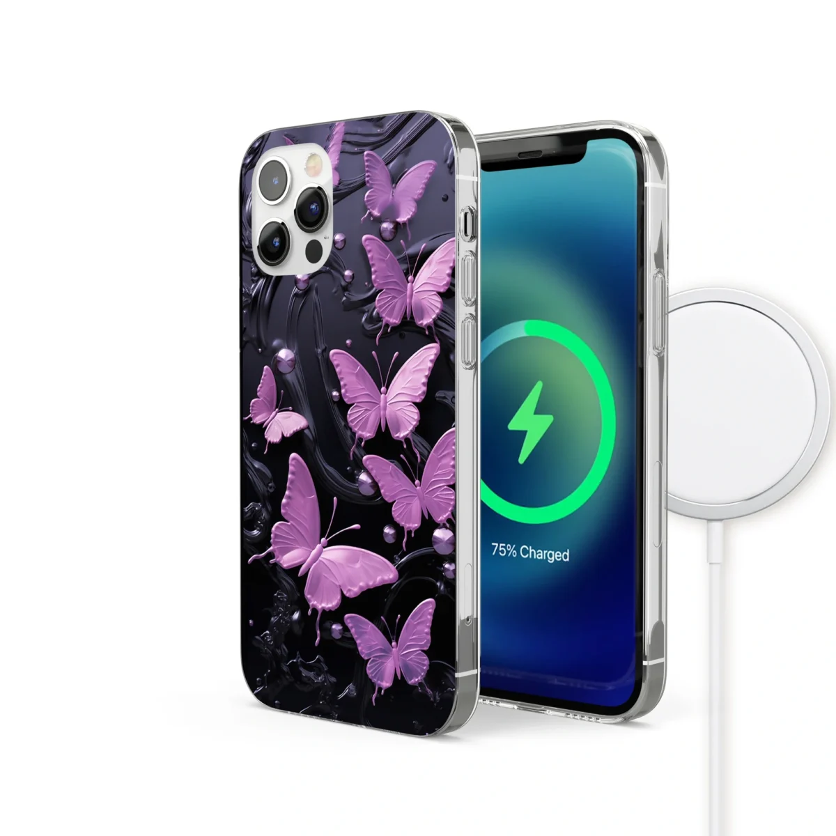 Cute︱Butterfly Phone case IPhone Side Image copy