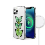 IPhone Side Image copy Green︱Clear Butterfly Phone case IPhone Side Image copy