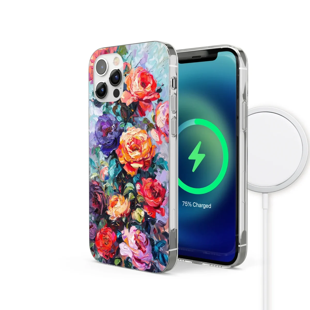 Watercolor Wild︱Flower Phone case IPhone Side Image copy