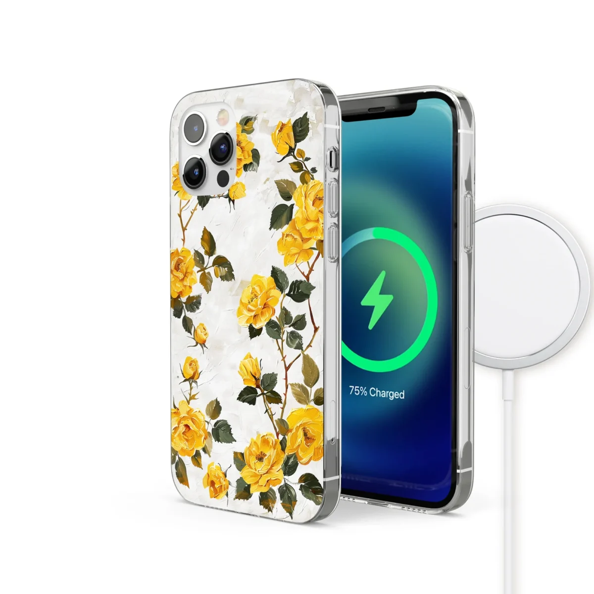 Elegant Pressed︱Flower Phone case IPhone Side Image copy