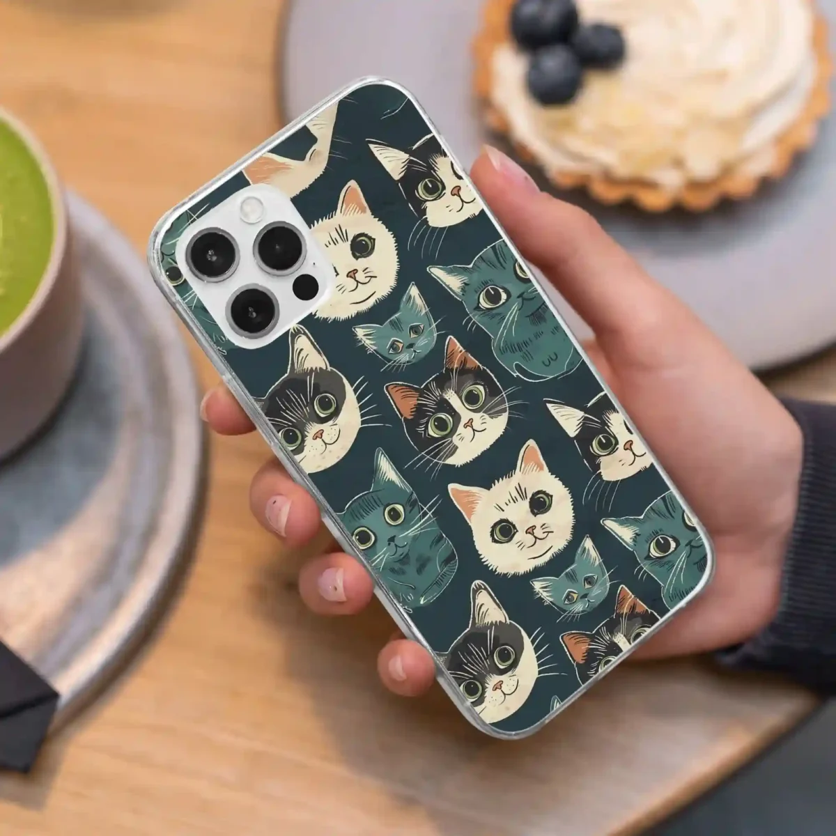 Cute Smile Face︱Cat Phone case Iphone Lifestyle image copy