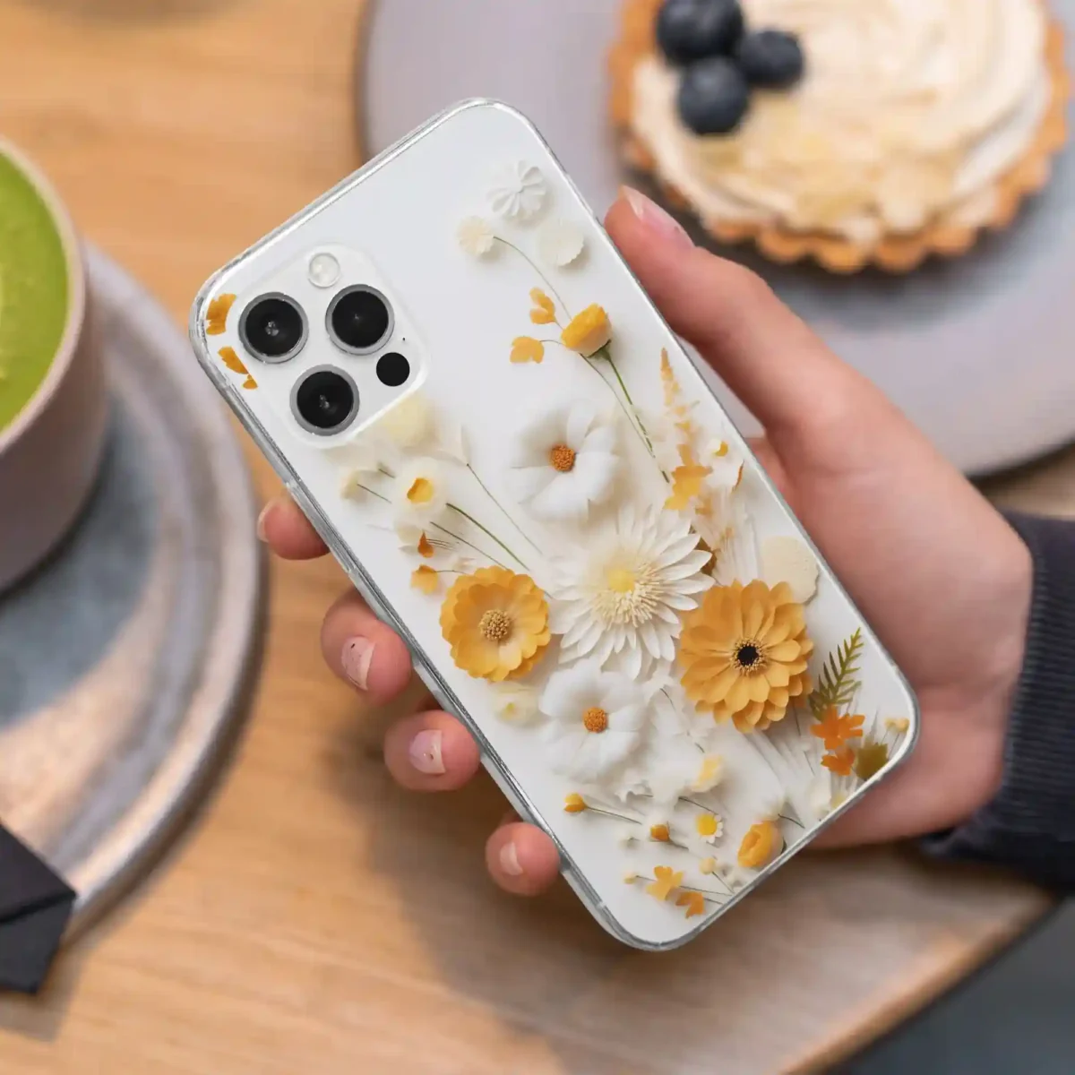 Yellow Coquette︱Boho Flowers Phone case Iphone Lifestyle image copy