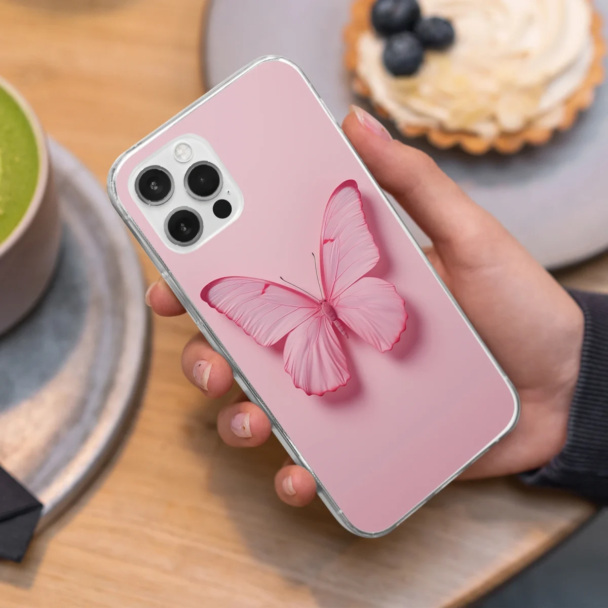 Pink︱Butterfly Phone case Iphone Lifestyle image copy