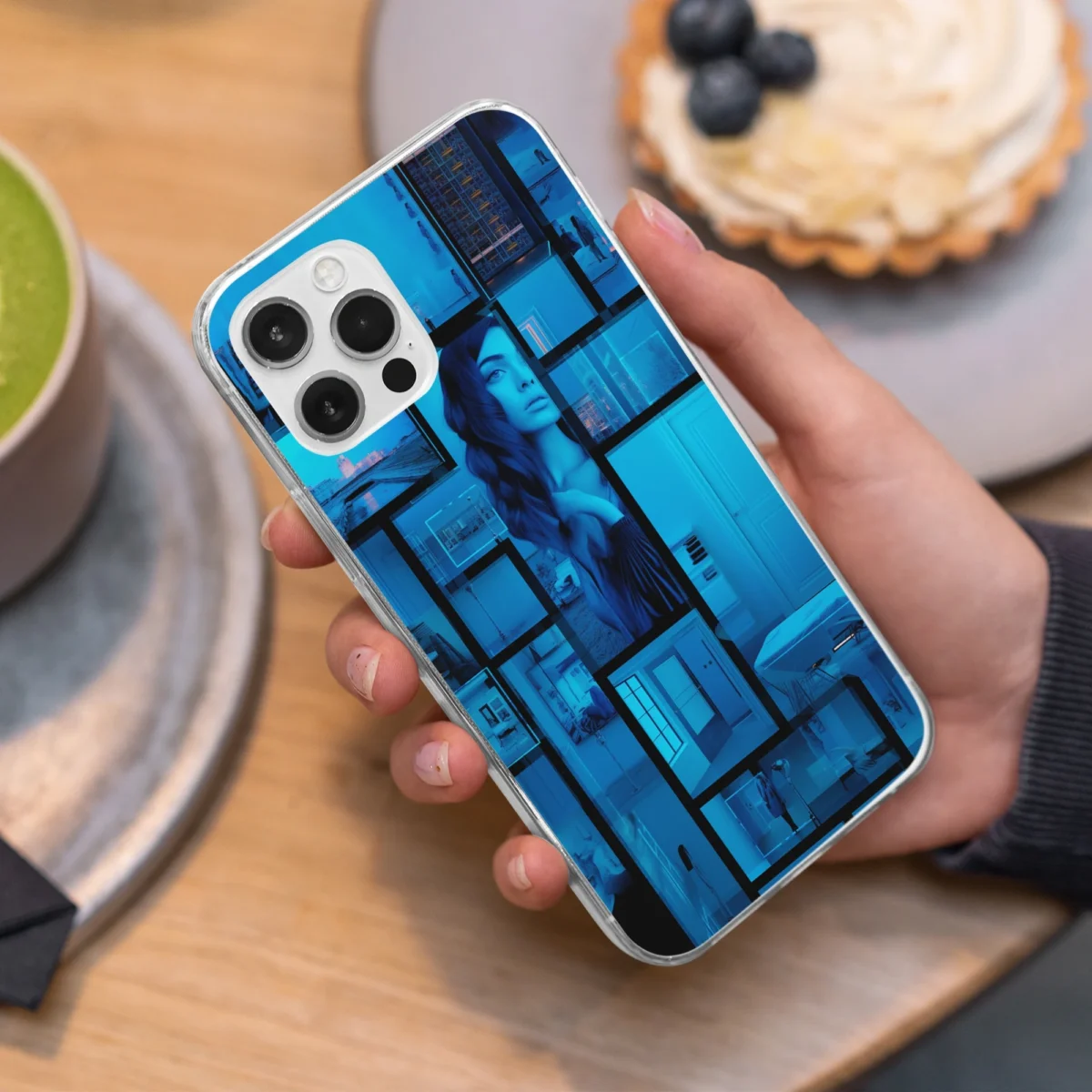 Blue︱Collage Phone case Iphone Lifestyle image copy