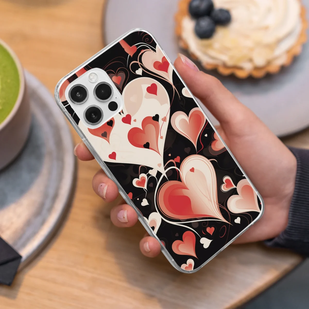 Valentine's Day Sublimation︱Heart Phone case Iphone Lifestyle image copy