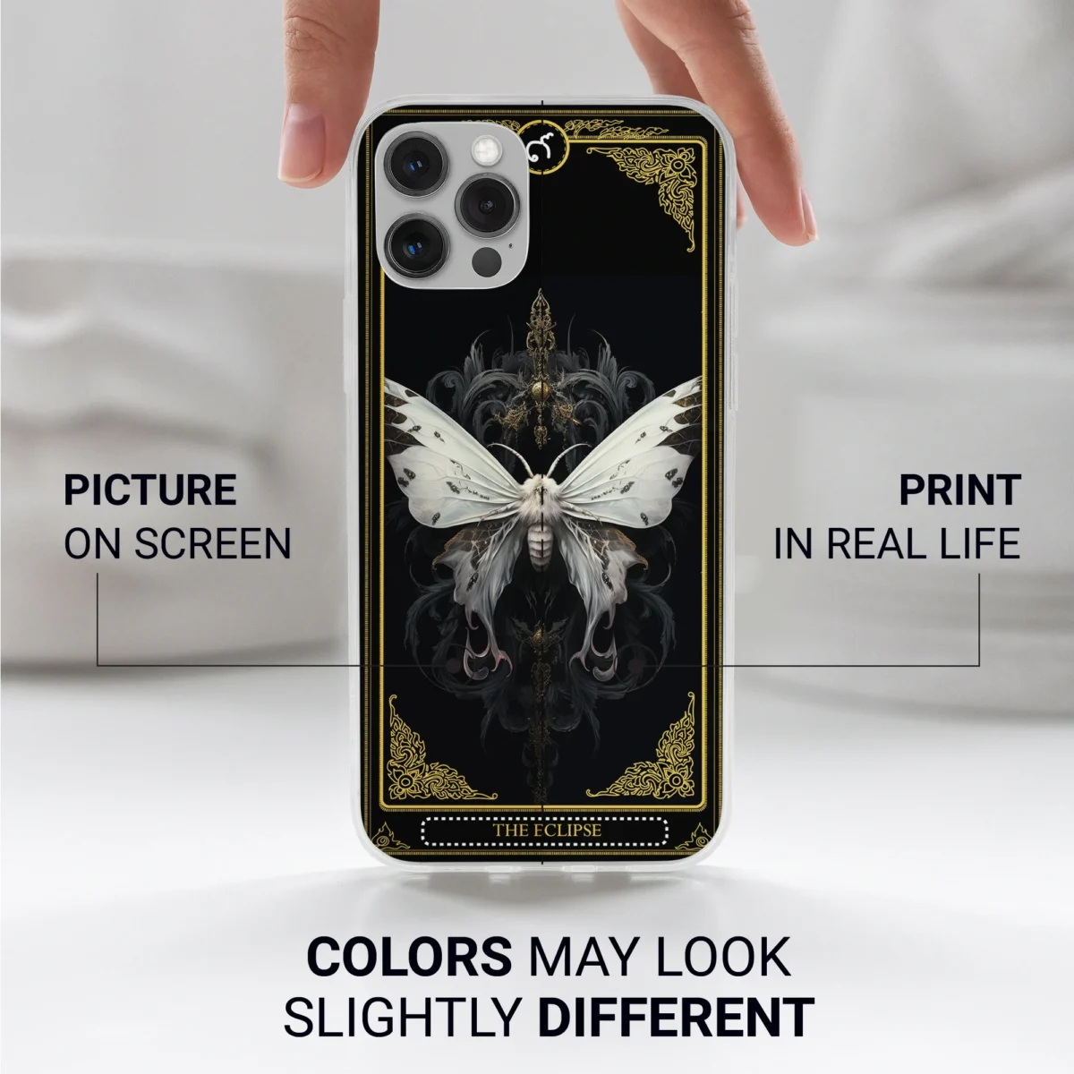 The Eclipse︱Tarot Card Phone case Iphone print color difference copy