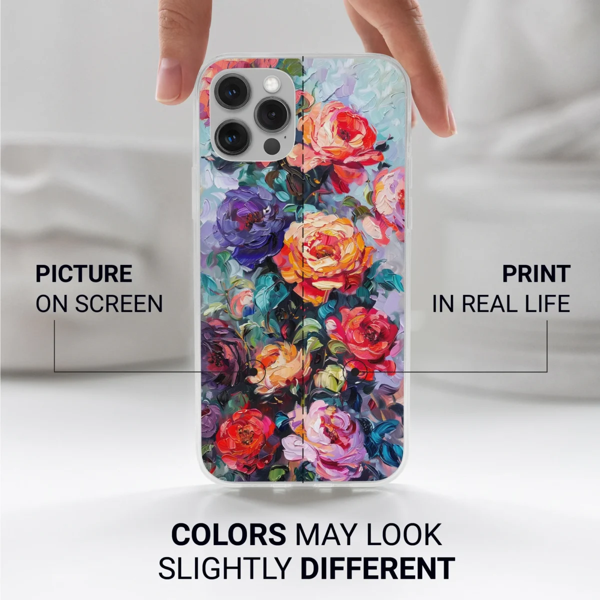 Watercolor Wild︱Flower Phone case Iphone print color difference copy