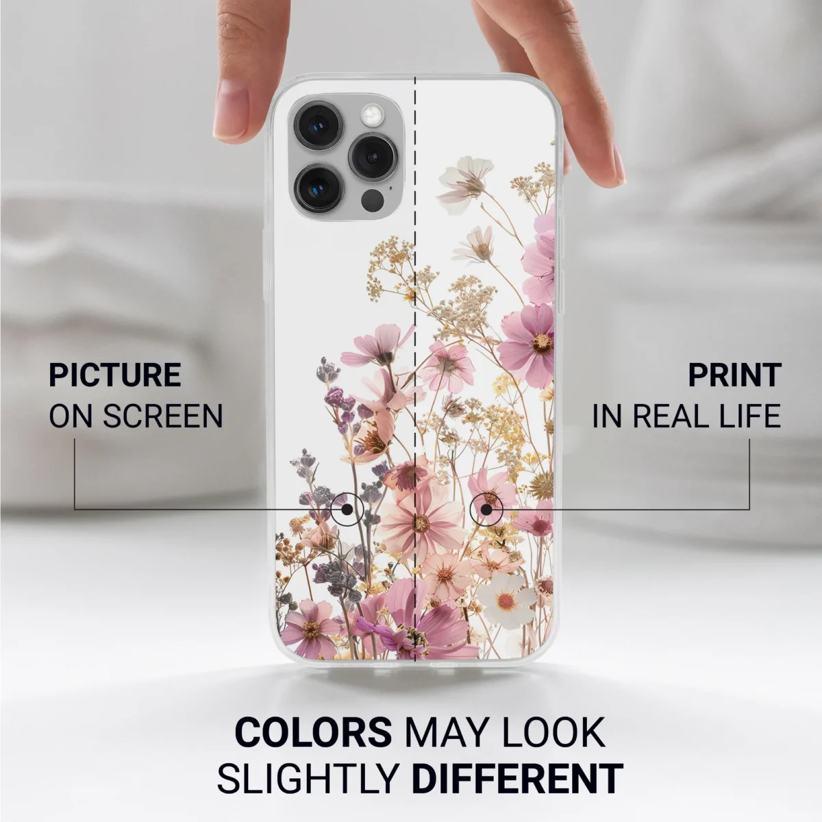 Rose Pressed︱Flower Phone case Iphone print color difference copy