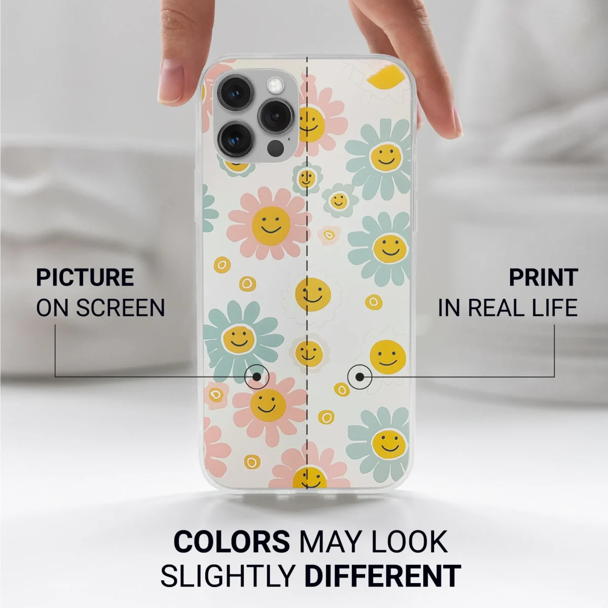 Daisy︱Retro Folwers Phone case Iphone print color difference copy
