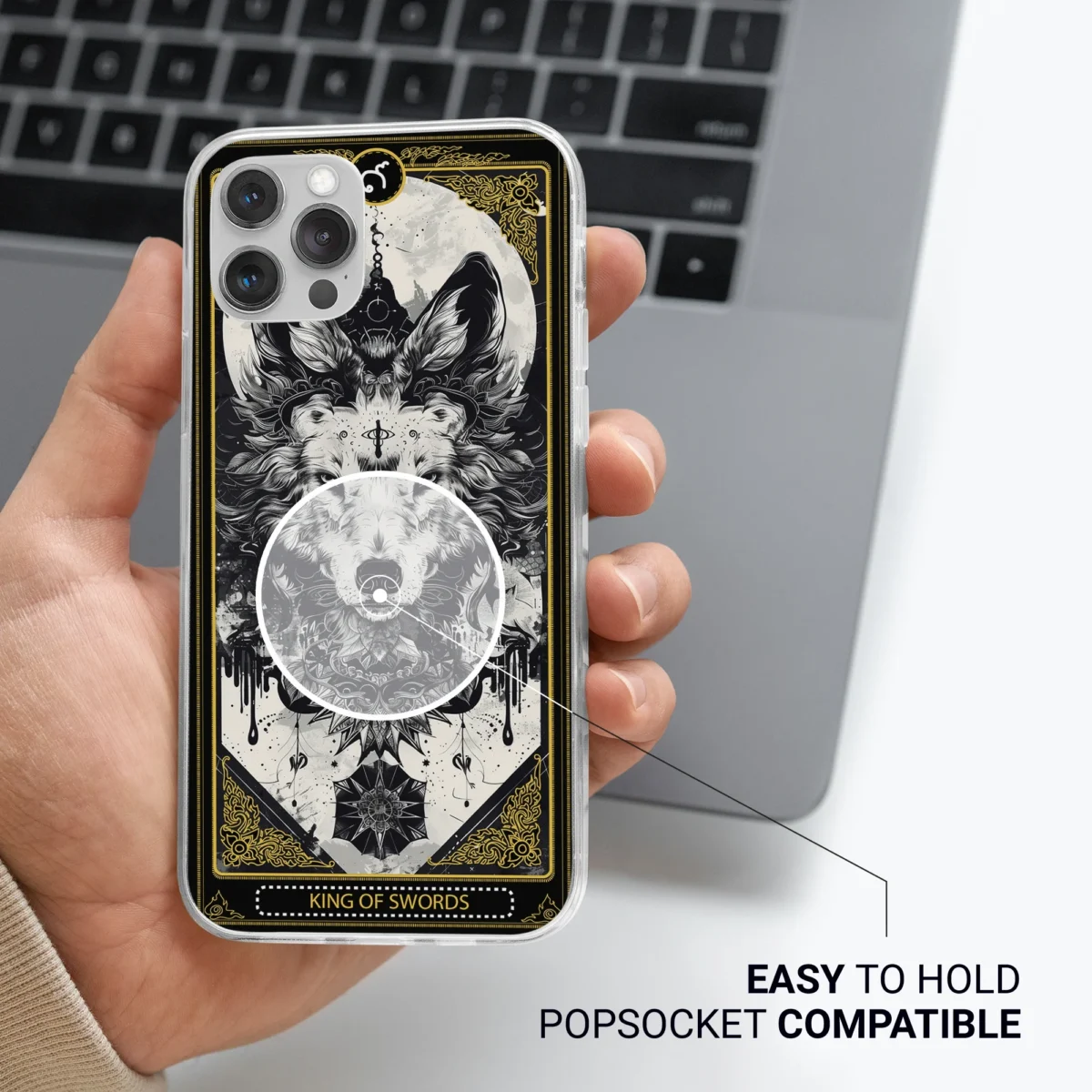 King of Swords︱Tarot Card Phone case Life style image 2 copy