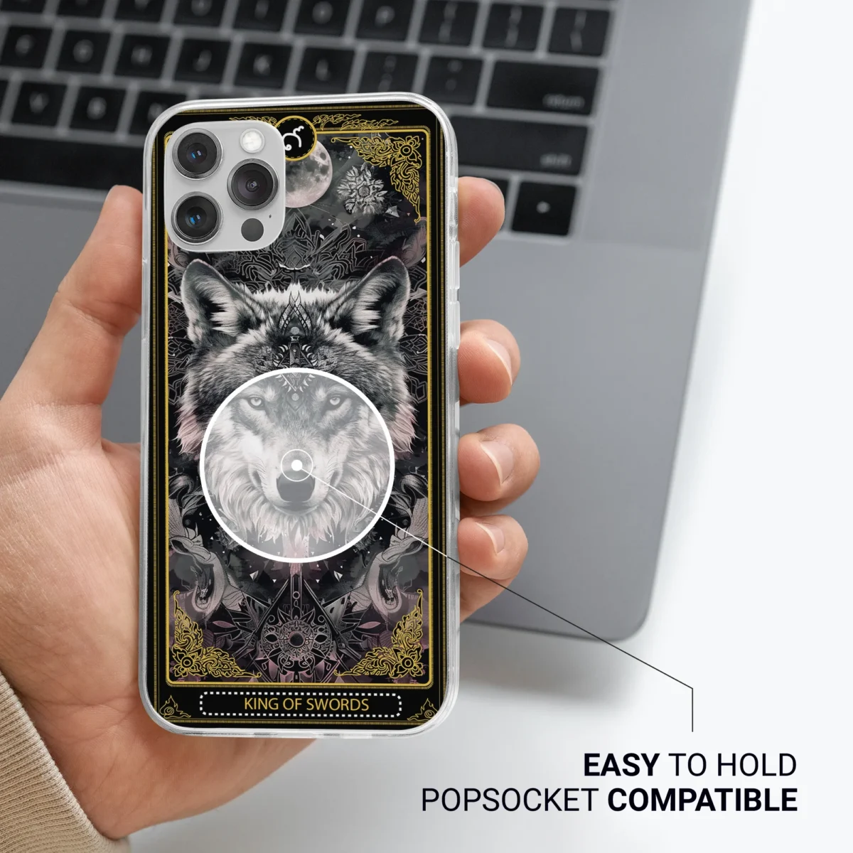 King of Swords︱Tarot Card Phone case Life style image 2 copy