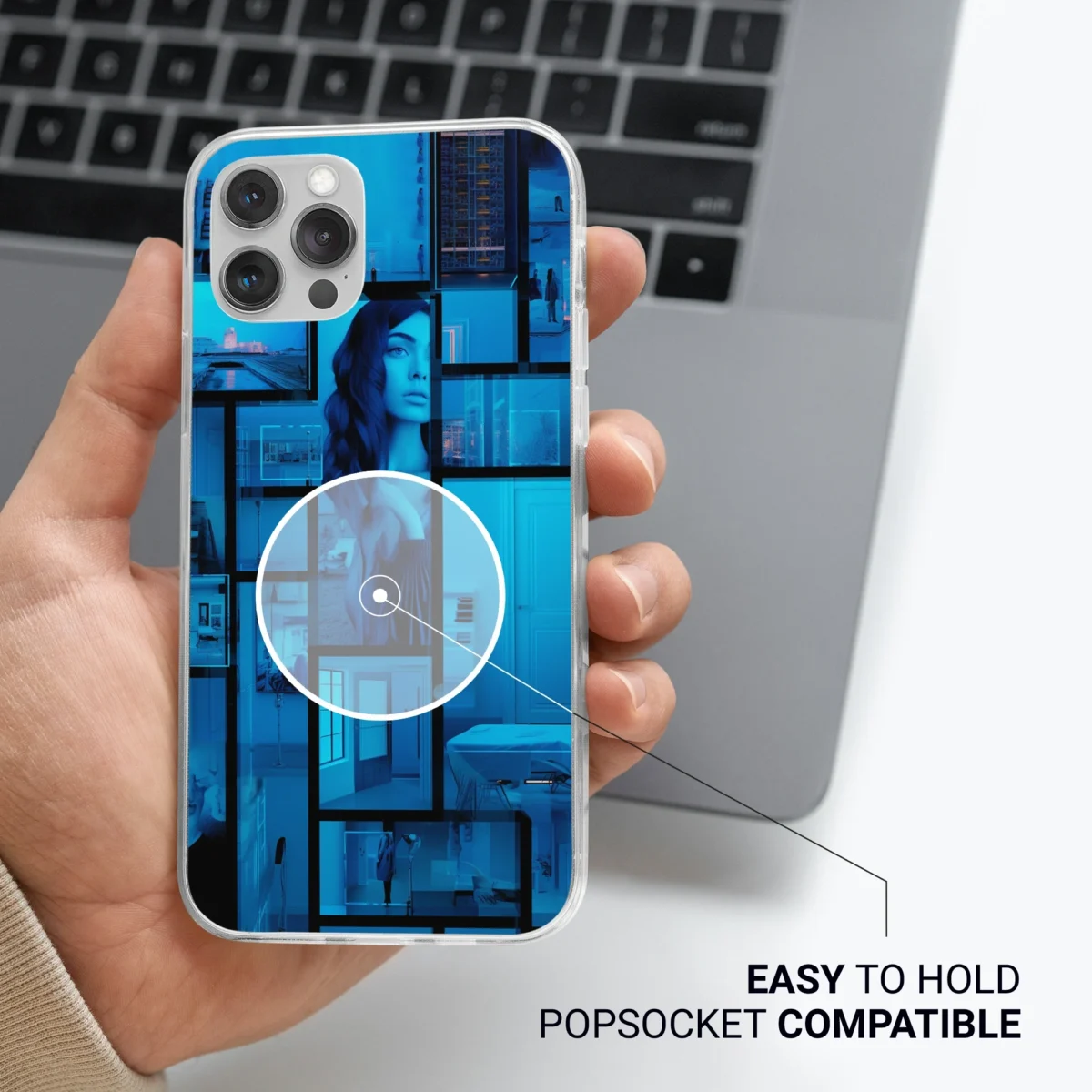 Blue︱Collage Phone case Life style image 2 copy
