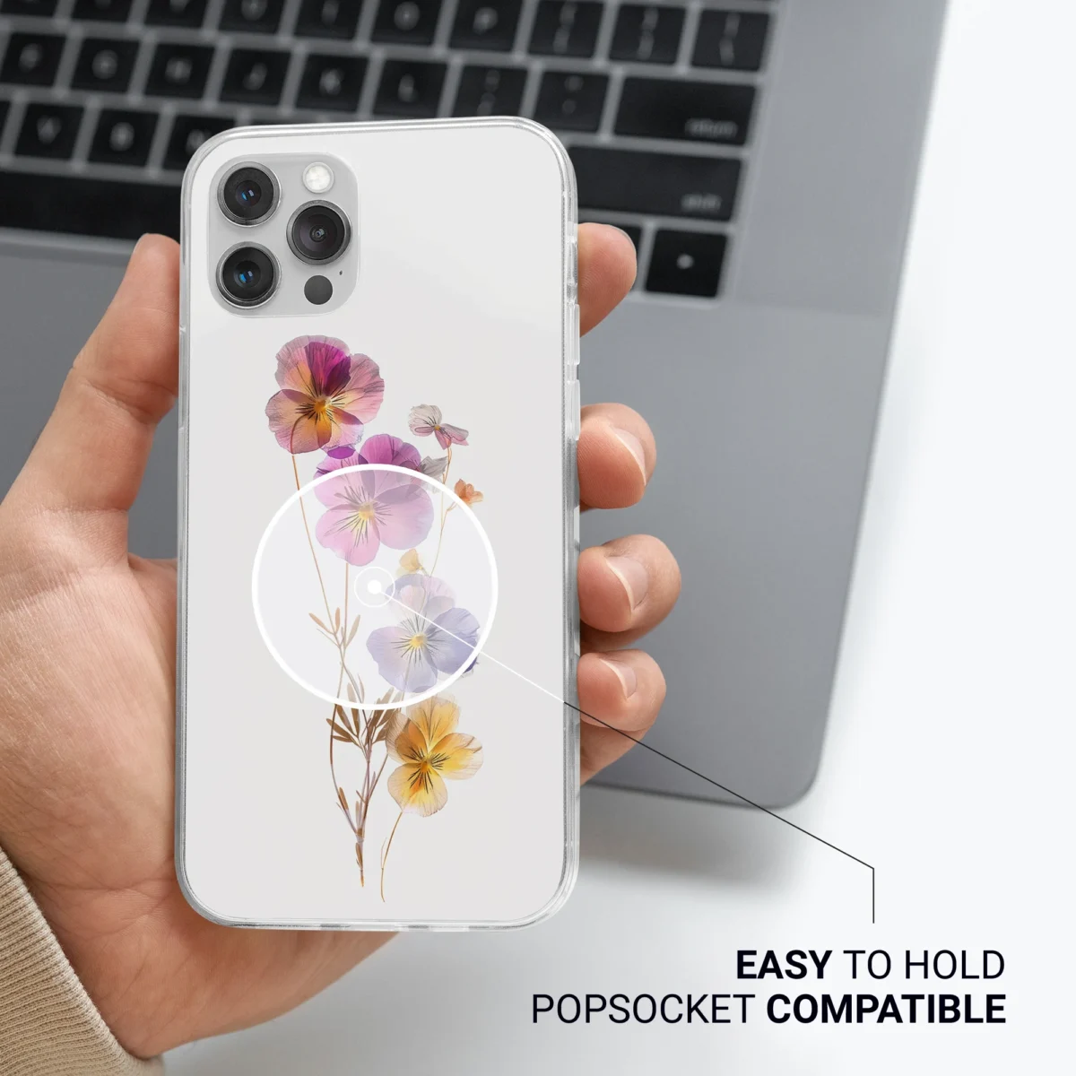 Soft︱Flower Phone case Life style image 2 copy