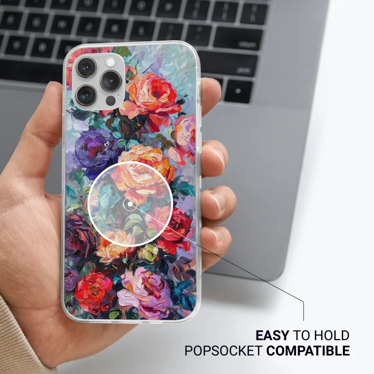 Watercolor Wild︱Flower Phone case Life style image 2 copy