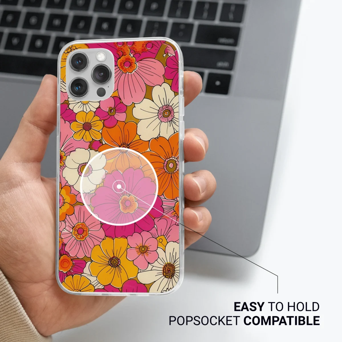 Colorful︱Retro Folwers Phone case Life style image 2 copy