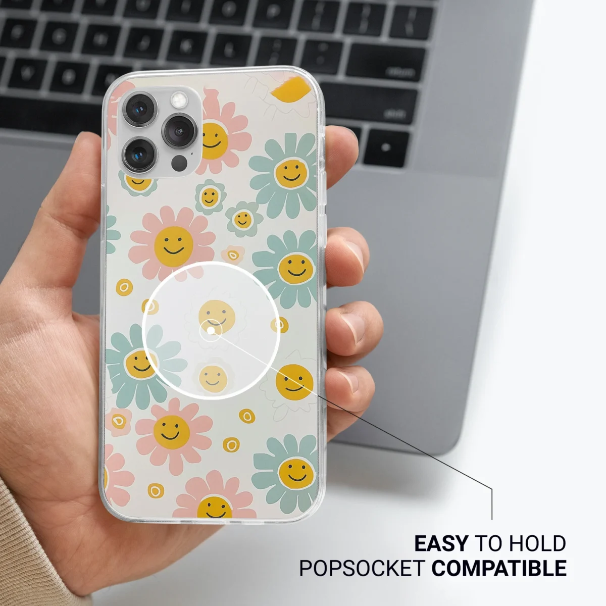 Daisy︱Retro Folwers Phone case Life style image 2 copy