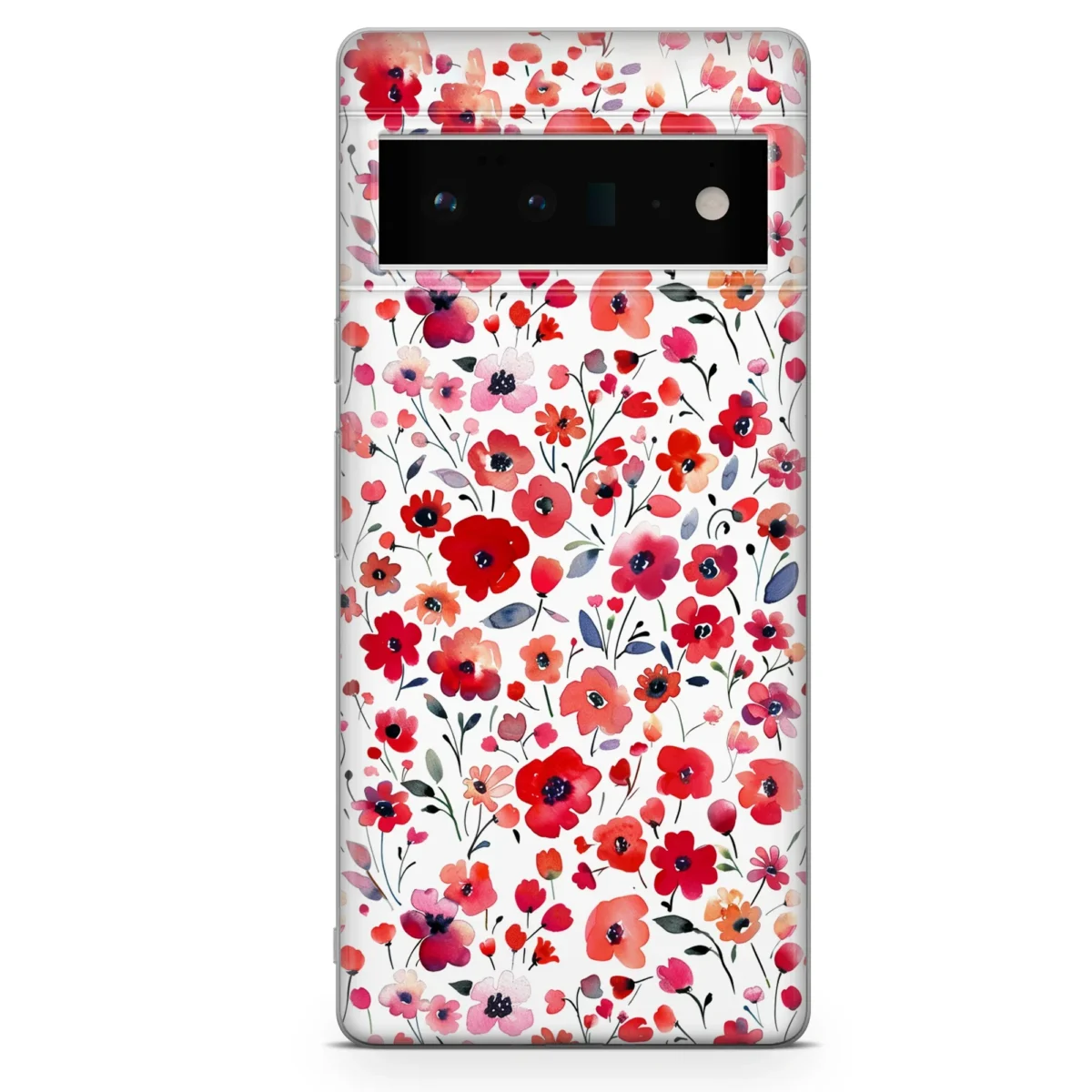 Red︱Flower Phone case Pixel Main copy
