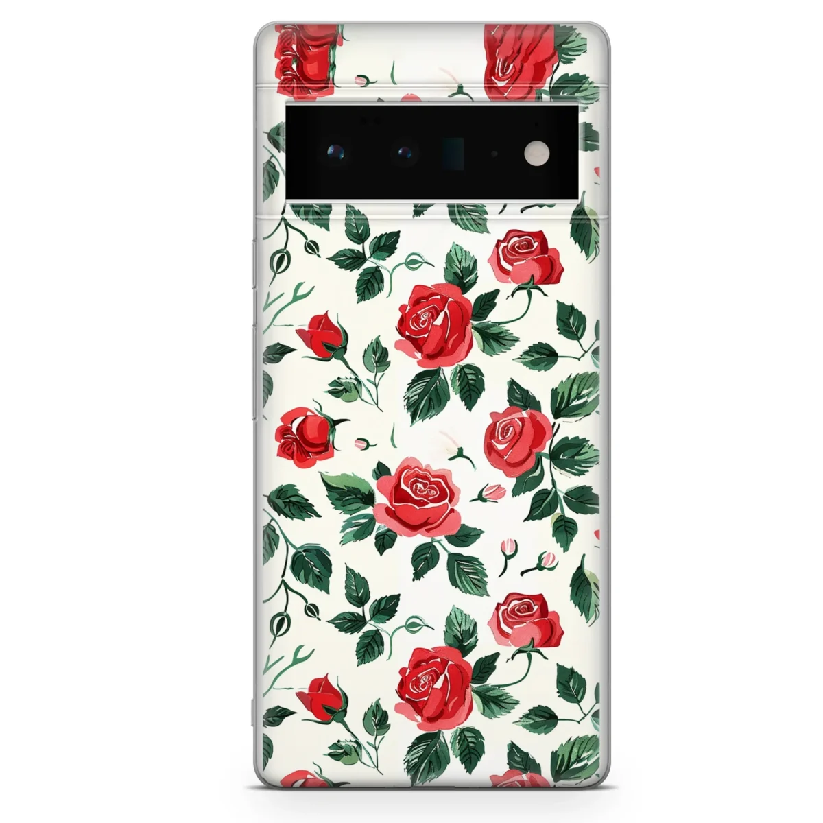 Red︱Flower Phone case Pixel Main copy