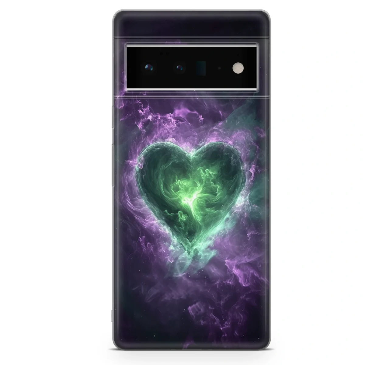 Blue purple grey green︱Heart Phone case Pixel Main copy