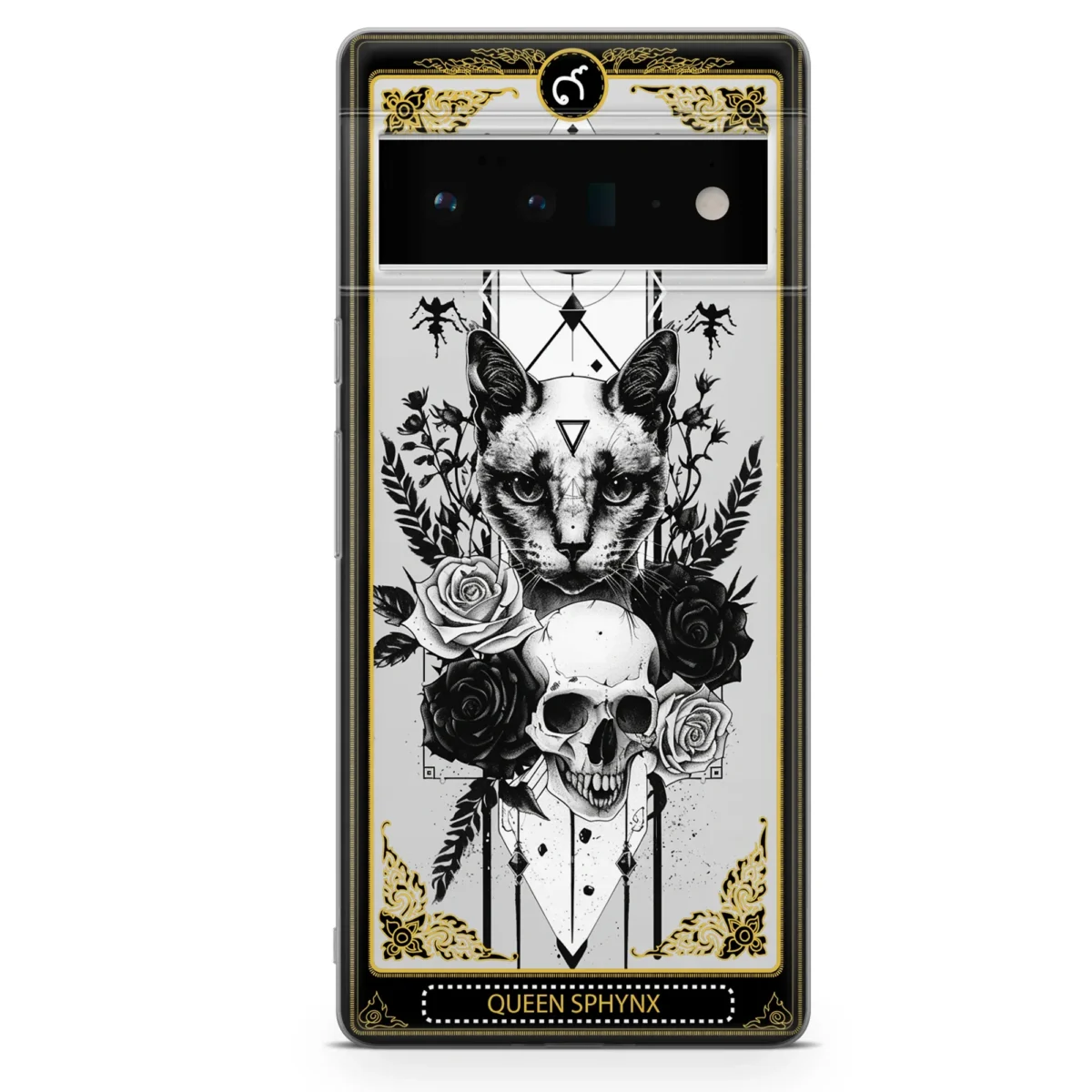 Queen Sphynx︱Tarot Card Phone case Pixel Main copy