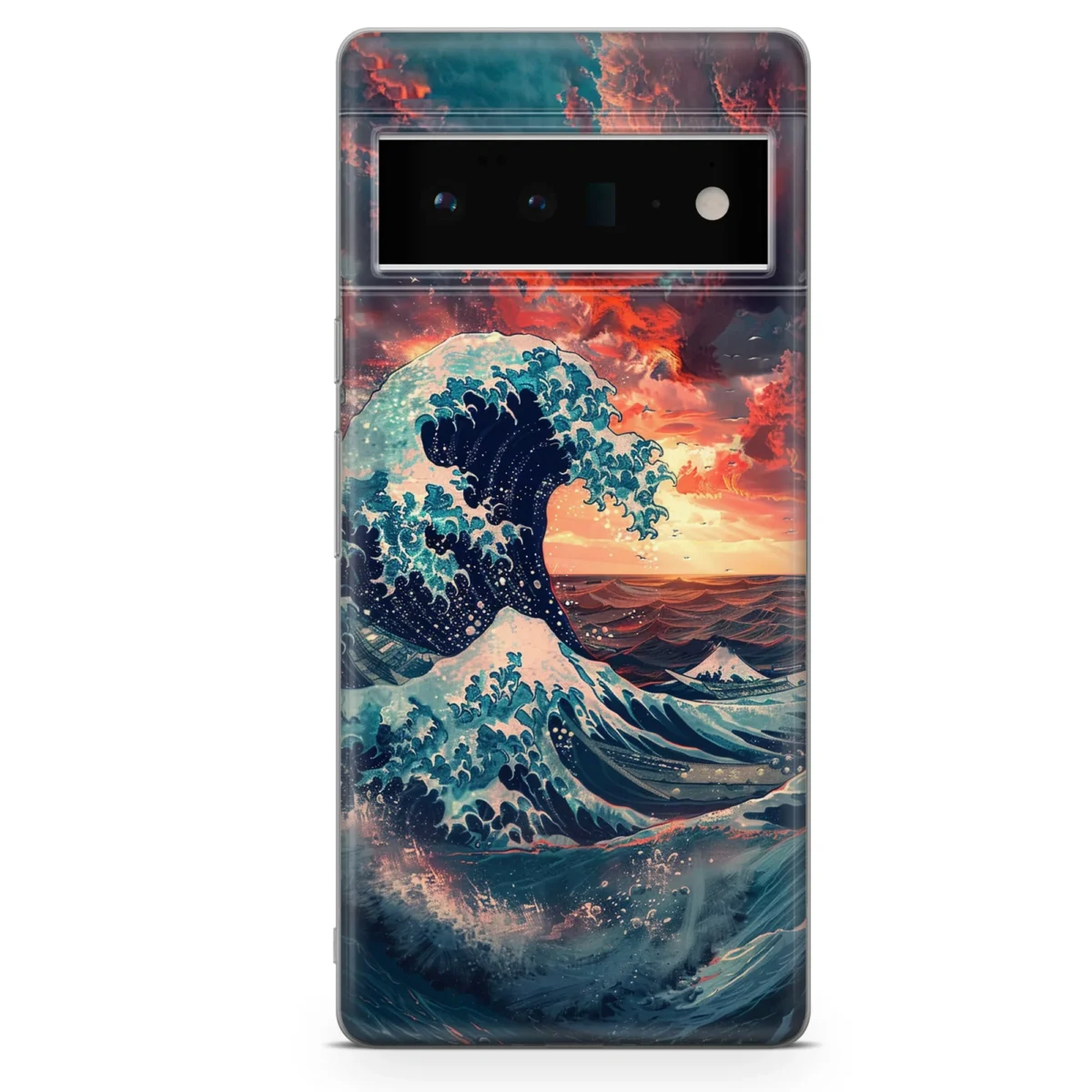 Japanese Kanagawa︱Wave Phone case Pixel Main copy