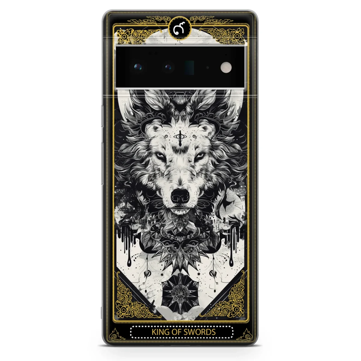 King of Swords︱Tarot Card Phone case Pixel Main copy