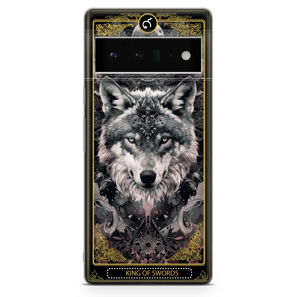 King of Swords︱Tarot Card Phone case Pixel Main copy