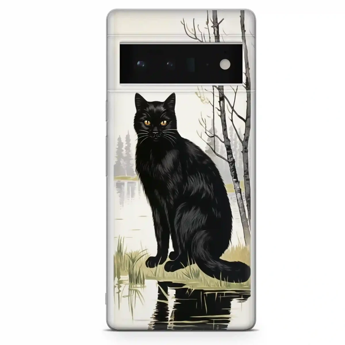 Black Adorable︱Cat Phone case Pixel Main copy