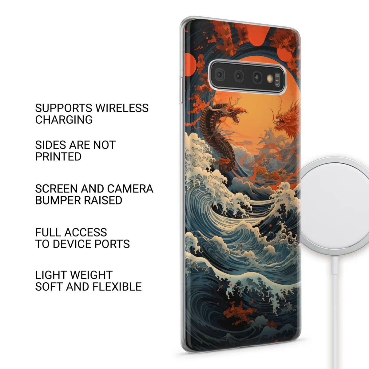 Abstract︱Wave Phone case SIDE IMAGE copy
