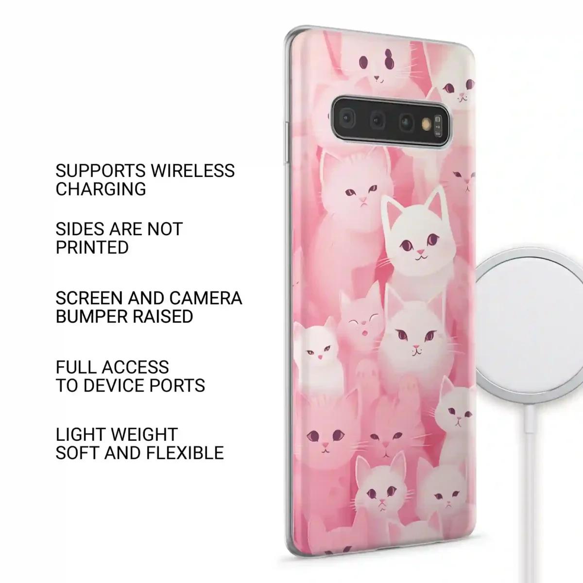 Minimalist︱Cat Phone case SIDE IMAGE copy