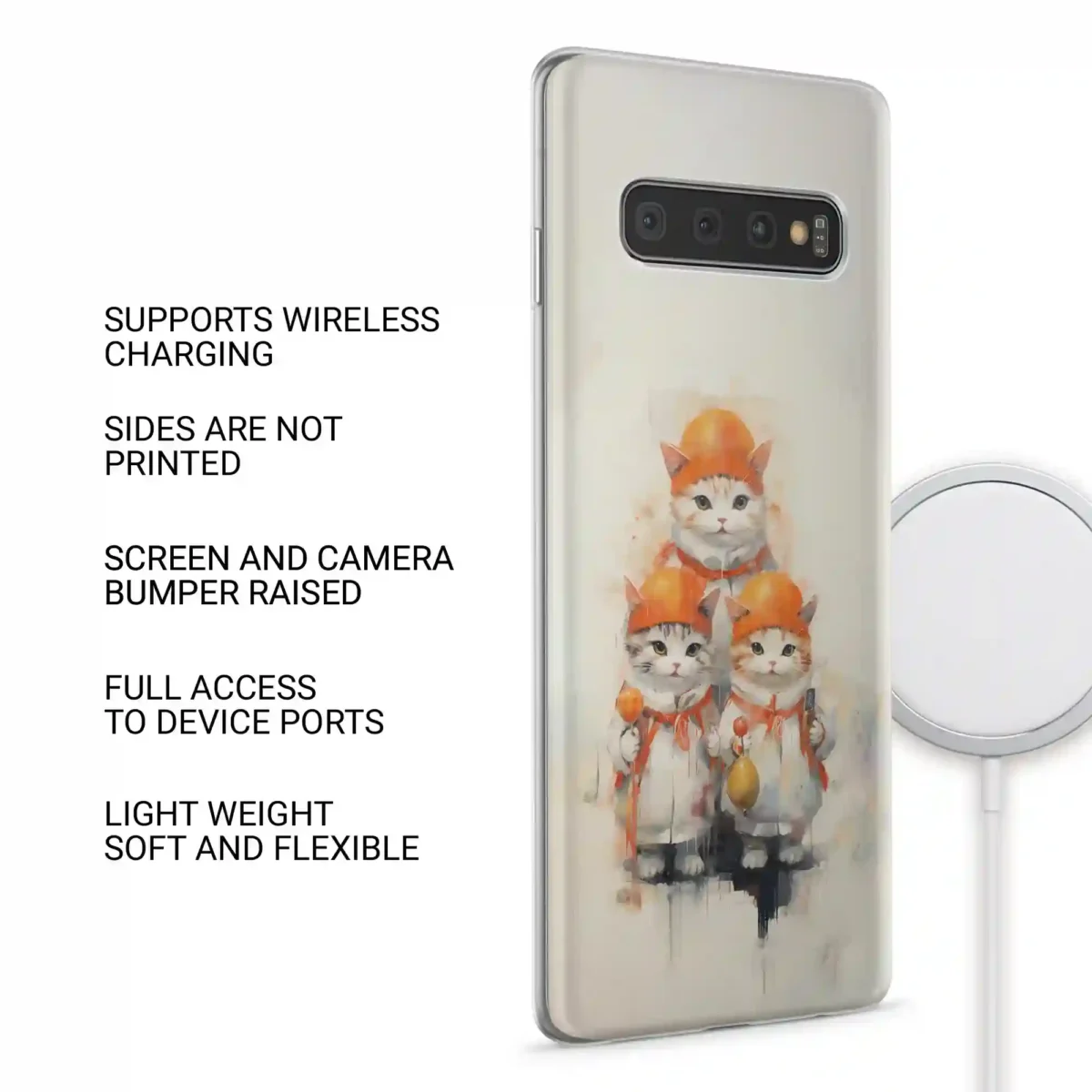 Cute kung Fu style︱Cat Phone case SIDE IMAGE copy