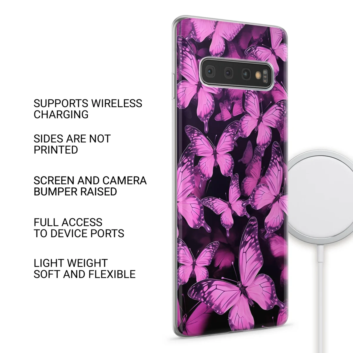 Purple︱Butterfly Phone case SIDE IMAGE copy
