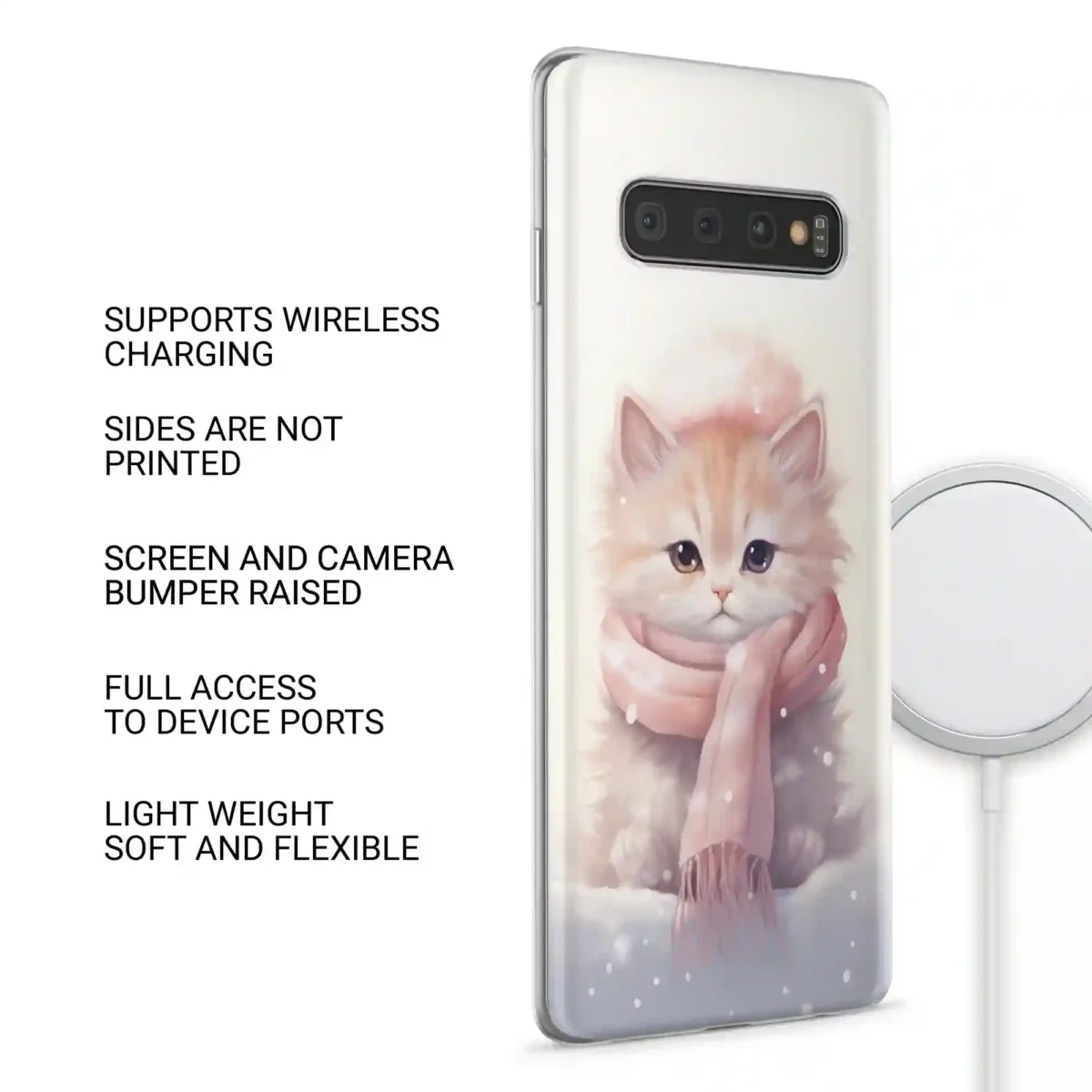 Little Cute snow︱Cat Phone case SIDE IMAGE copy