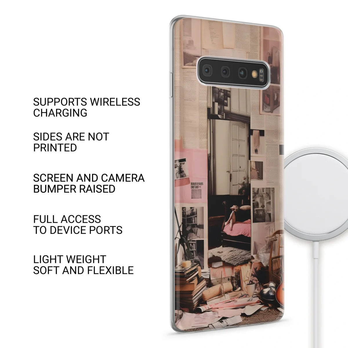 Aesthetic pink︱Collage Phone case SIDE IMAGE copy