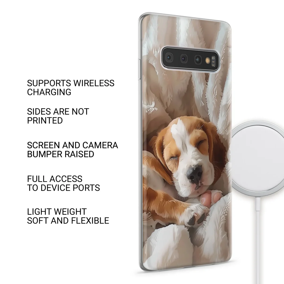 Cute Sleeping︱Dog Phone case SIDE IMAGE copy