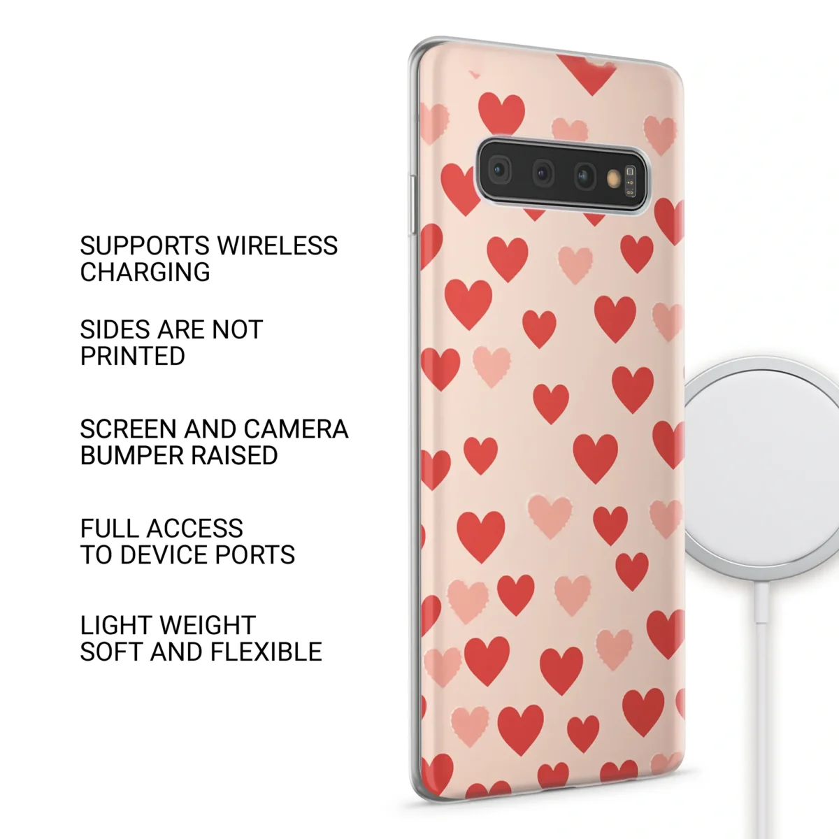 Red︱Heart Phone case SIDE IMAGE copy