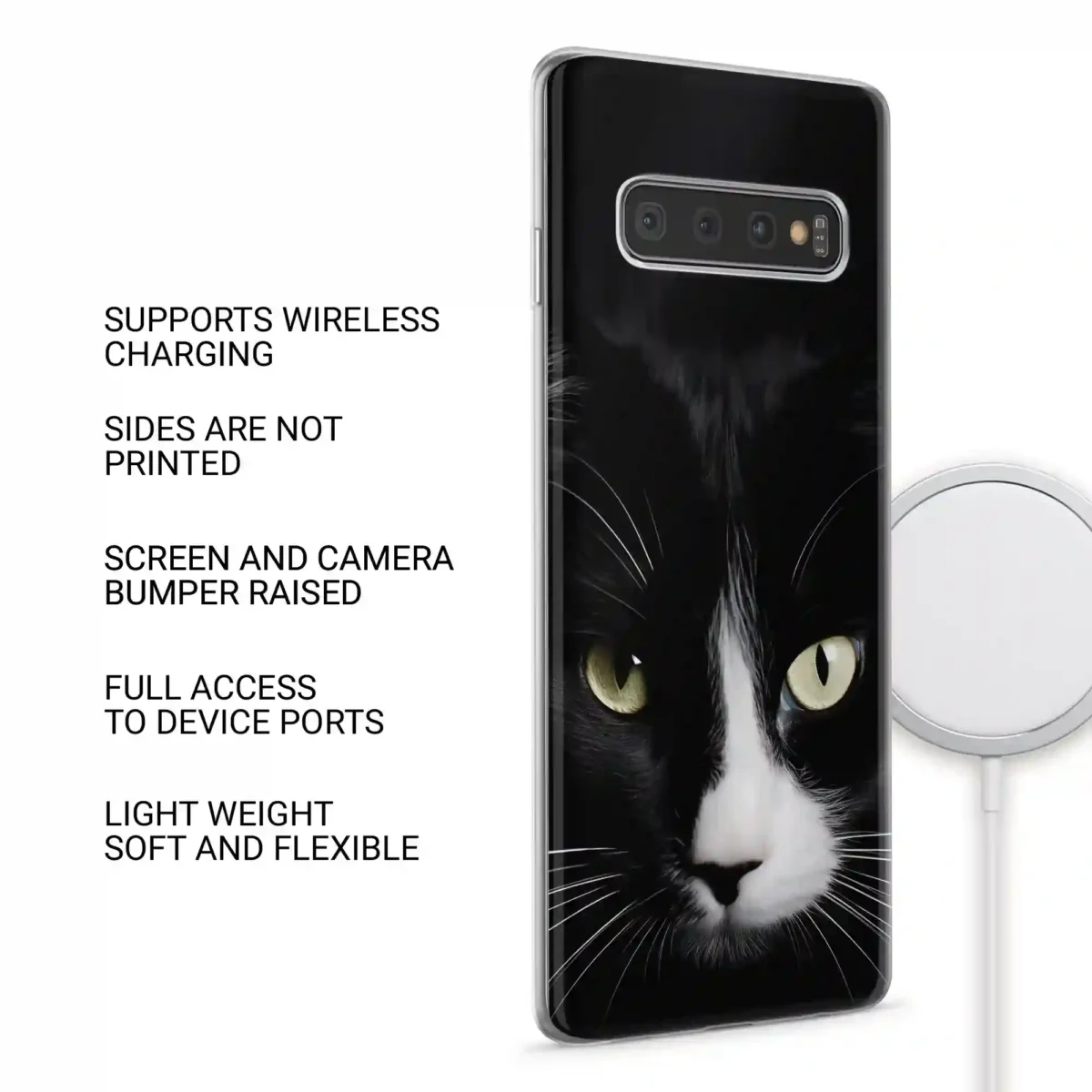Black︱Cat Phone case SIDE IMAGE copy